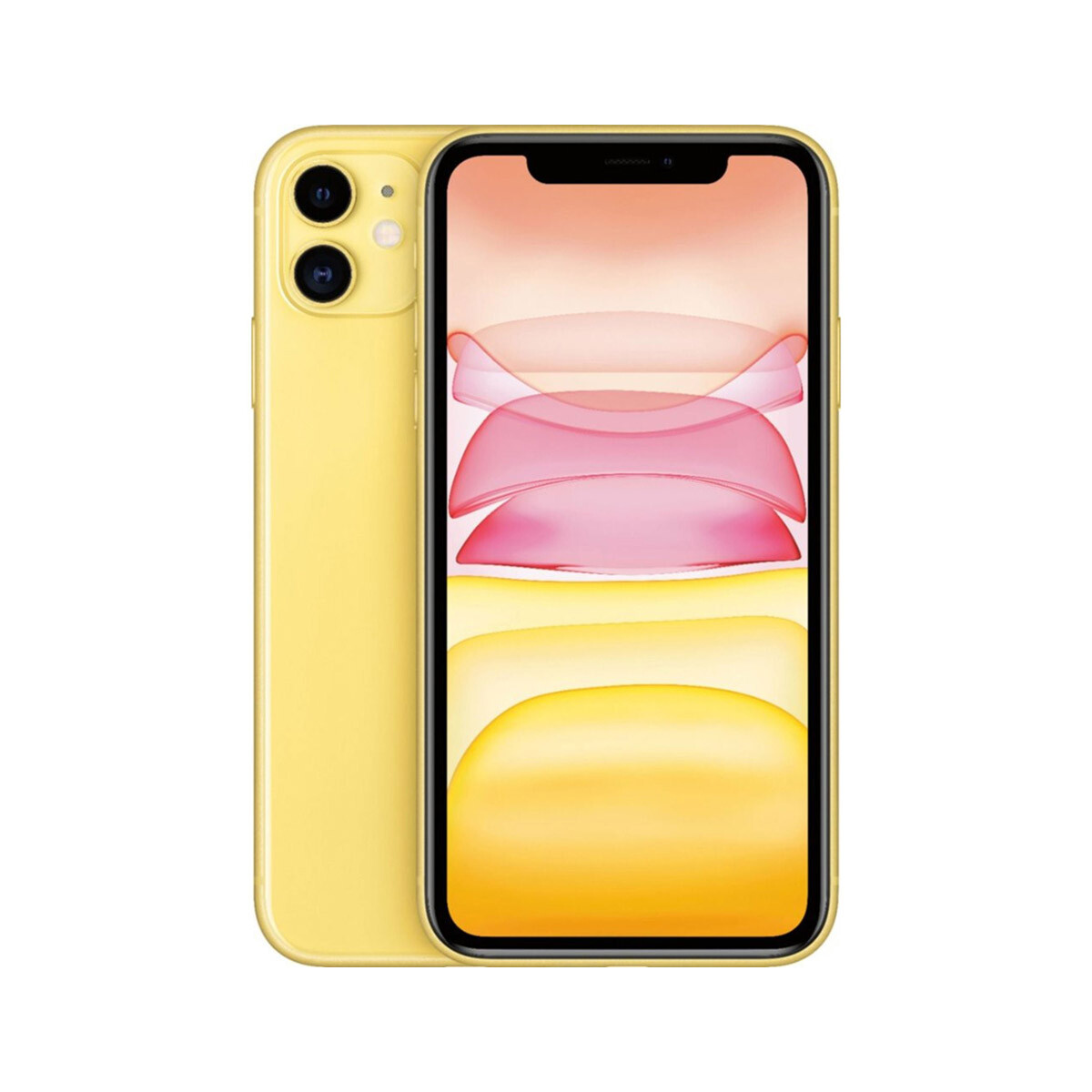 iPhone 11 64GB Vrac Jaune Official Écran OLED Super Retina XDR 5.8″ pouces Mémoire Rom : 64 Go Mémoire Ram : 4Go
