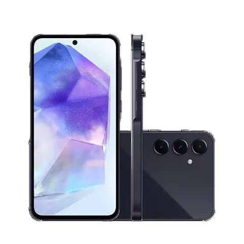 Samsung Galaxy A55 Dos : verre Gorilla Cadre : Aluminium Authentique Garantie 2ans SAV